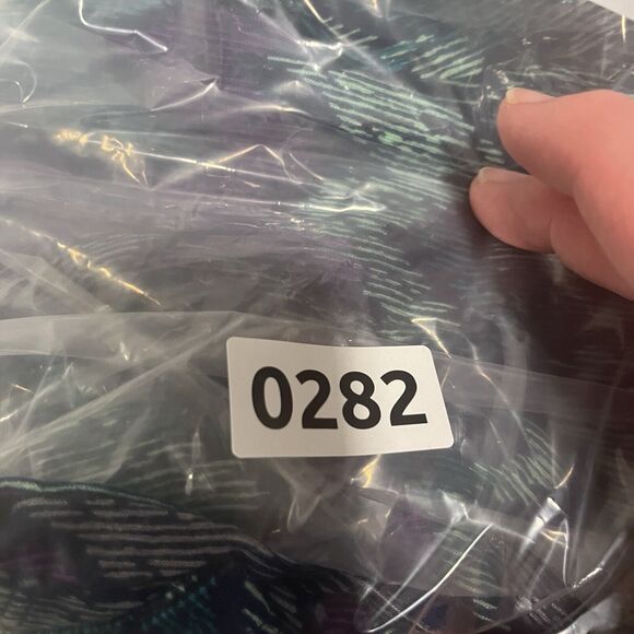 Old Navy Women's NWT Teal Purple Faux Wrap Dress XXL Midi Deep V-Neck Casual - Picture 12 of 12